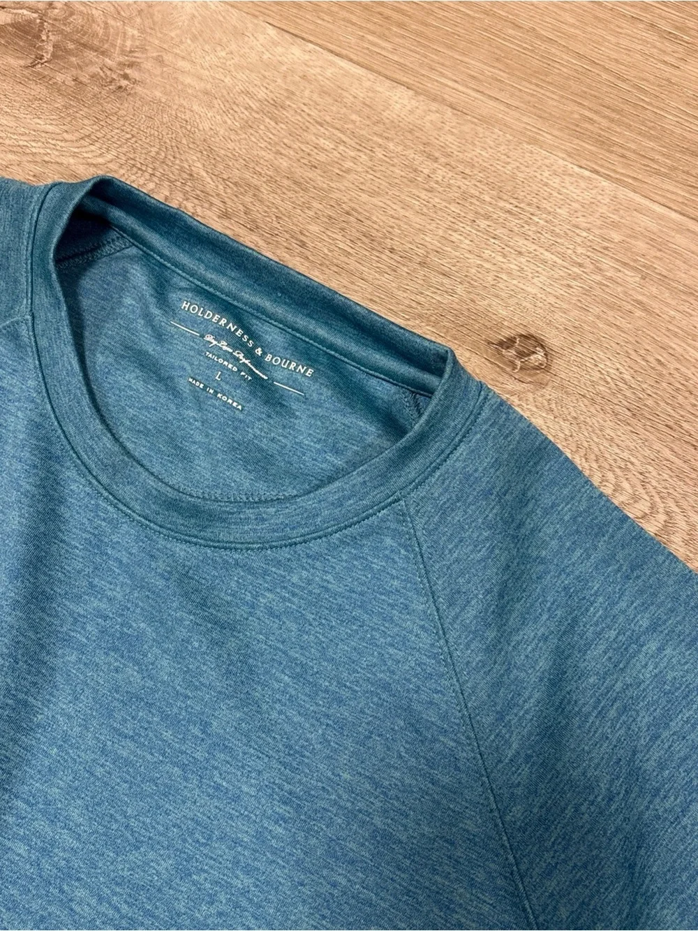 Holderness & Bourne Sweatshirt Mens L  Crewneck The Betts Heathered Bermuda